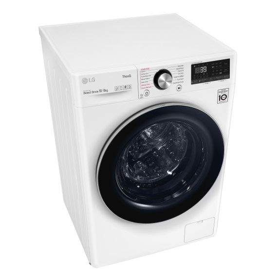 LG 10kg/6kg Direct Drive Washer Dryer Combo - Image 2