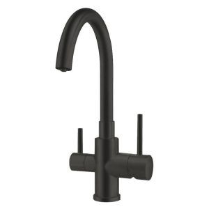 Zip 3 Way Filter Mixer Tap - Matte Black