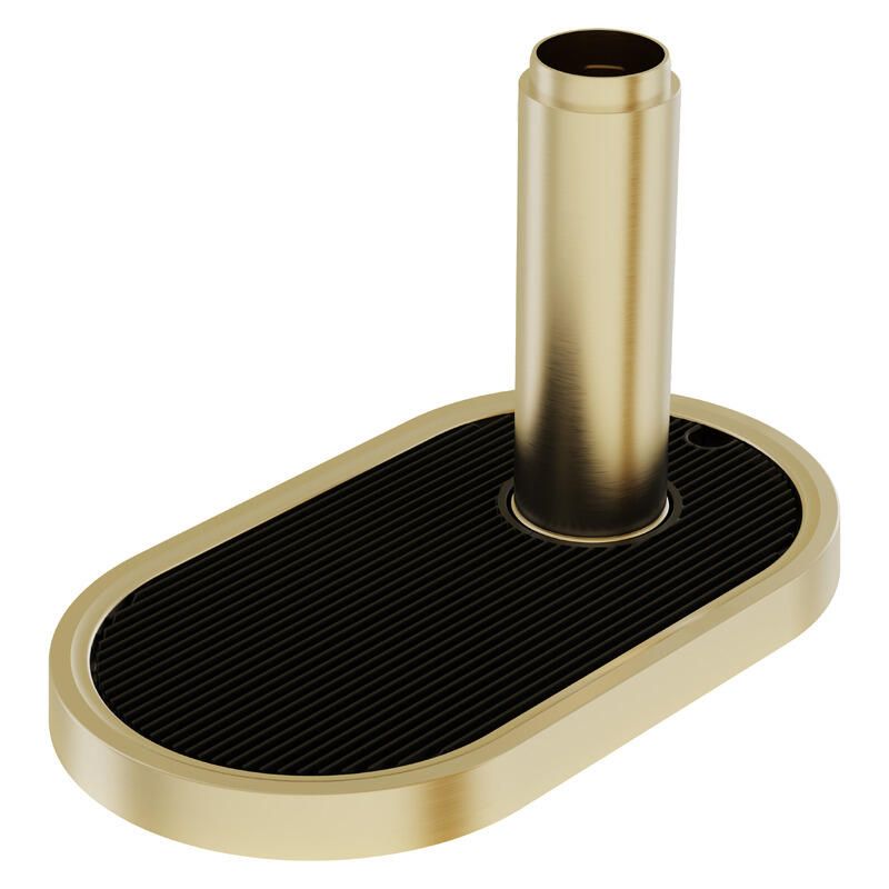 Zip Font Kit Raised - Brushed Brass